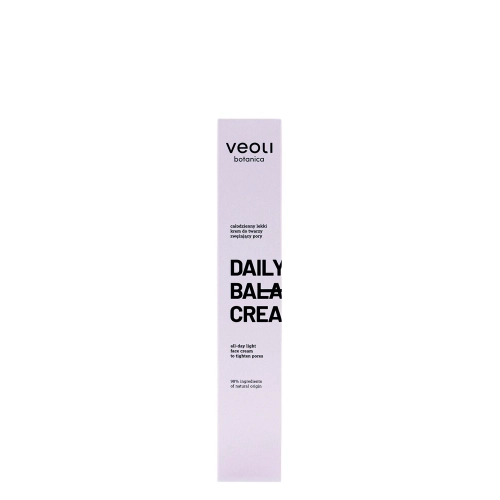 Veoli Botanica - Daily Balance Cream - Celodenní lehký krém na obličej stahující póry - 75 ml