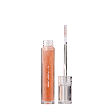 Rom&nd - Glasting Water Gloss - 01 Sanho Crush - Lesk na rty - 4,3 g