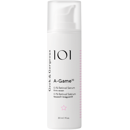 Geek & Gorgeous - A-Game 10 - Sérum s Retinalem 0,1 % - 30 ml