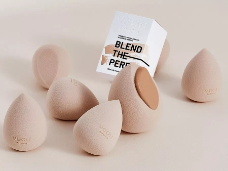 Veoli Botanica - Blend The Perfection - Univerzální houbička na make-up - 1 ks