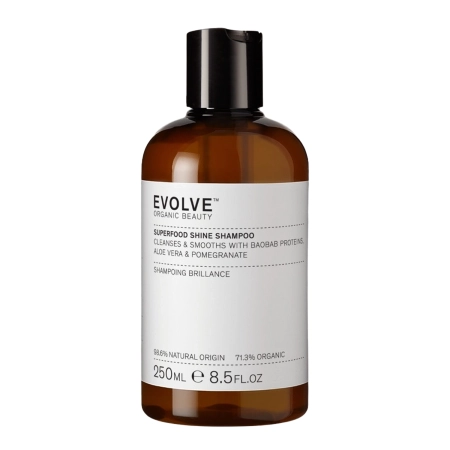 Evolve Organic Beauty - Superfood Shine Shampoo - Přírodní šampon pro lesk vlasů - 250 ml