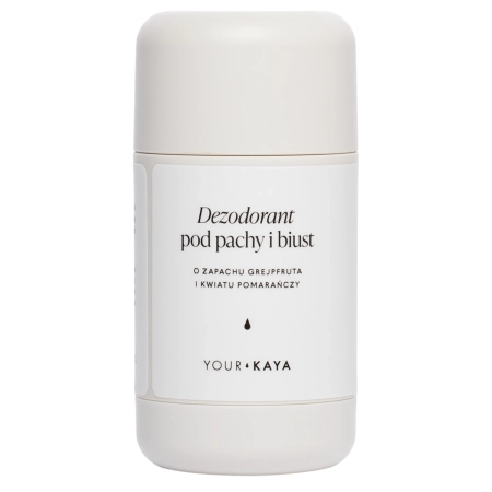 Your Kaya - Deodorant na podpaží a poprsí - Svěží grapefruit a pomerančový květ - 35 g