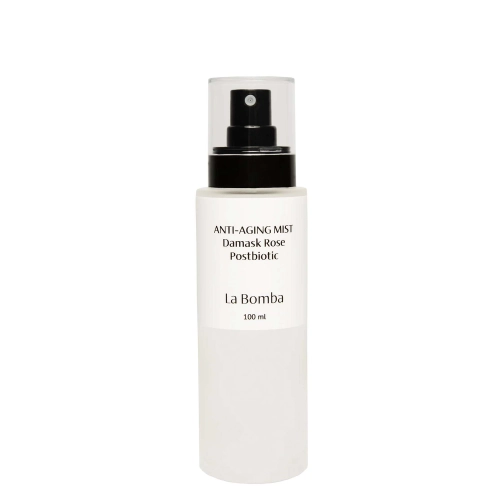 La Bomba - Anti-Aging Mist Damask Rose Postbiotic - Hydratační sprej na obličej - 100 ml