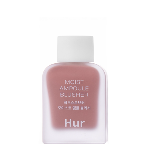 House of Hur - Moist Ampoule Blusher - Hydratační tekutá tvářenka - 03 Rose Brown - Mini - 10 ml