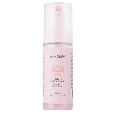 HanGlow - Time to Chok Chok! - One-Step Bubble Serum - Hydratační pěnové sérum s antioxidanty a postbiotiky - 50 ml