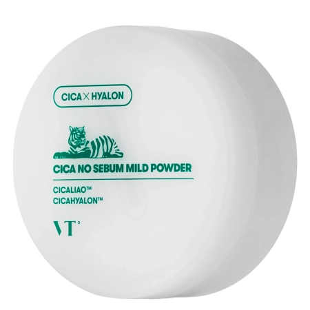 VT Cosmetics - Cica No-Sebum Mild Powder - Matující pudr na obličej - 5 g