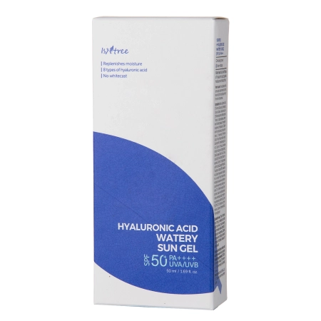 Isntree - Hyaluronic Acid - Watery Sun Gel SPF 50+/PA++++ - Lehký pleťový krém s ochranným SPF faktorem - 50 ml