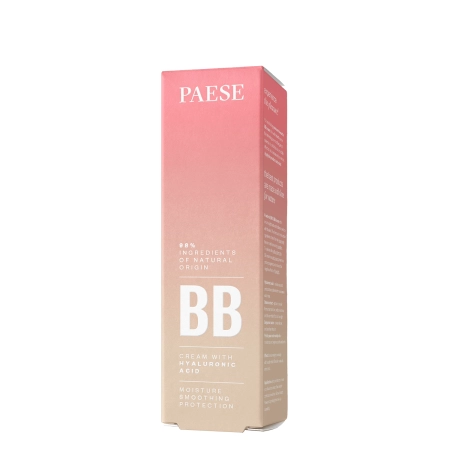 Paese - BB Cream with Hyaluronic Acid - BB krém s kyselinou hyaluronovou - Natural - 30 ml