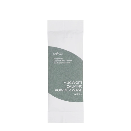 Isntree - Spot Saver - Mugwort Calming Powder Wash - Pudr na mytí obličeje - 25 x 1 g