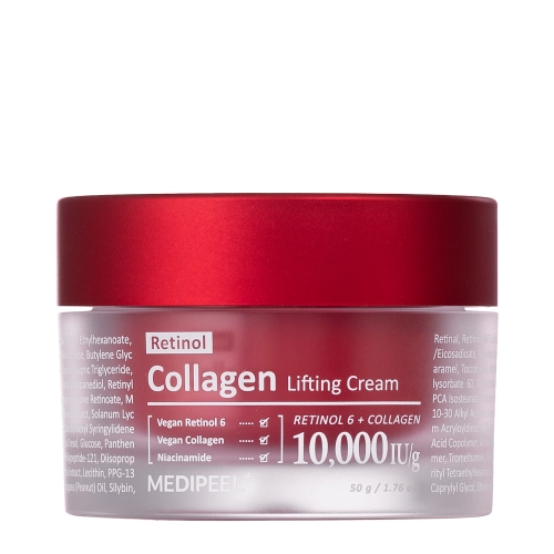 Medi-Peel - Retinol Collagen Lifting Cream - Liftingový krém na obličej s kolagenem a retinolem - 50 g