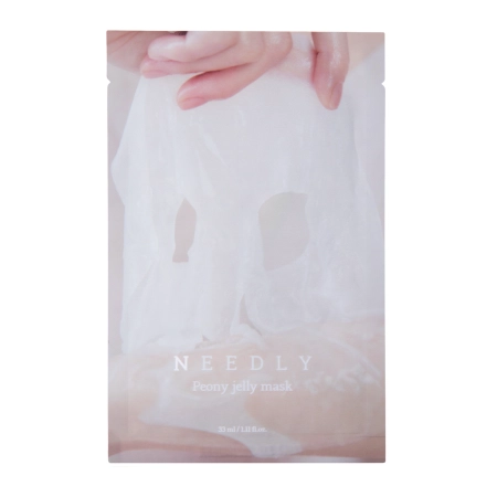 Needly - Peony Jelly Mask - Hydratační pivoňková gelová maska - 33 ml