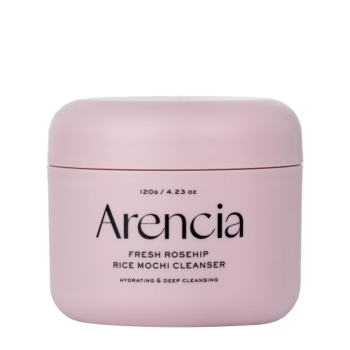 Arencia - Fresh Rosehip Rice Mochi Cleanser - Zklidňující pasta na mytí obličeje - 120 g