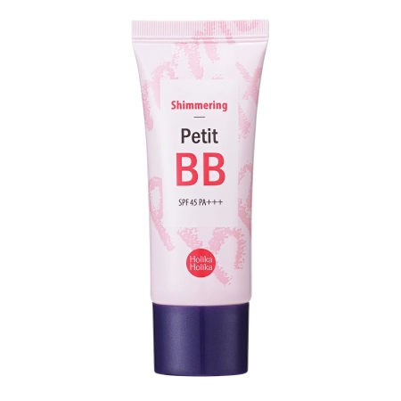 Holika Holika - Shimmering Petit BB Cream - SPF45 PA+++ - Rozjasňující BB krém - 30 ml