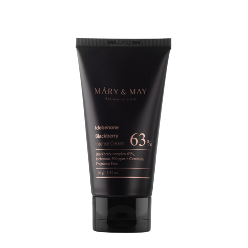 Mary&May - Idebenone Blackberry Intense Cream - Krém proti vráskám s idebenonem - 100 g