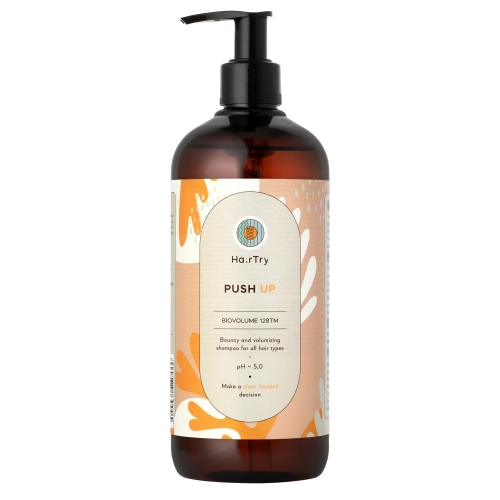 HairTry - Push Up - Šampon pro pružnost a objemu - 500 ml