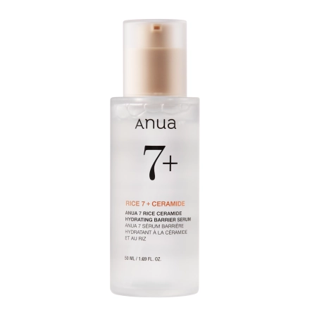 Anua - Rice 7 Ceramide Hydrating Barrier Serum - Rozjasňující sérum s rýží - 50 ml