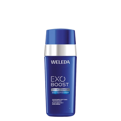 WELEDA - Exo Boost Double Serum - Dvojité sérum s hořcem letním a plesnivcem alpským - 30 ml