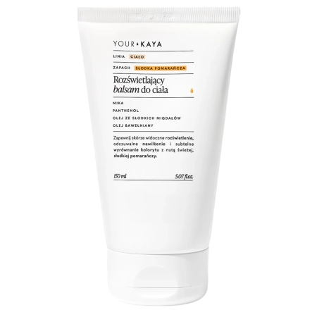 Your Kaya - Rozjasňující tělový balzám s vůní sladkého pomeranče - 150 ml