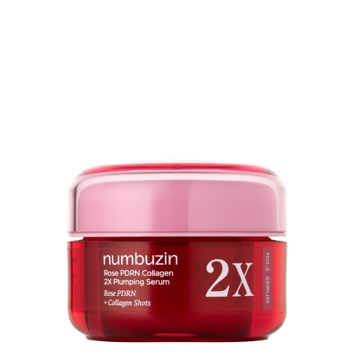 Numbuzin - No.2 Rose PDRN Collagen 2X Plumping Serum - Zpevňující a vyplňující sérum - 30 ml