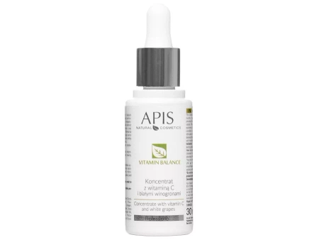 Apis - Professional - Vitamin Balance - Concentrate with Vitamin C and White Grapes - Koncentrát s vitamínem C a extraktem z bílých hroznů - 30 ml