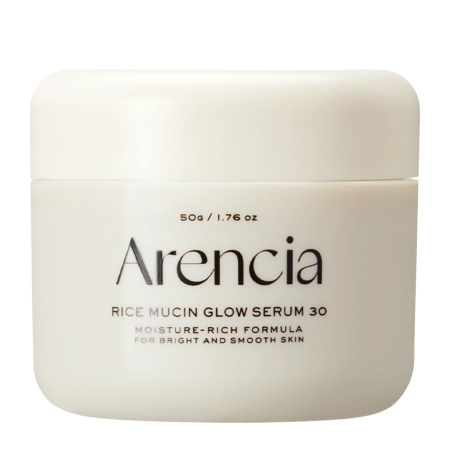 Arencia - Rice Mucin Glow Serum 30 - Vyživující a rozjasňující sérum - 50 g
