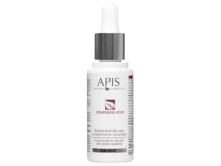 Apis - Professional - Couperose-Stop - Concentrate for the Skin with Dilated Capillaries - Koncentrát pro kuperózní pleť s rozšířenými žilkami - 30 ml