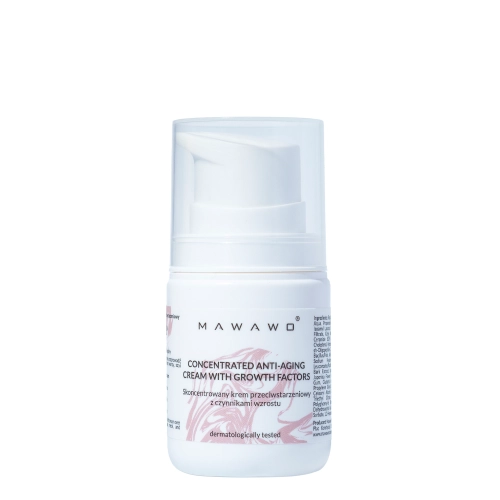 Mawawo - Koncentrovaný krém proti vráskám s růstovými faktory - 50 ml