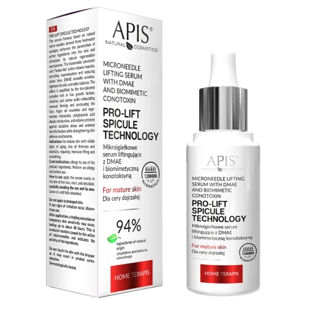 Apis - Pro-Lift Spicule Technology Home TerApis - Mikrojehličkové liftingové sérum s DMAE a biomimetickým konotoxinem - 30 ml