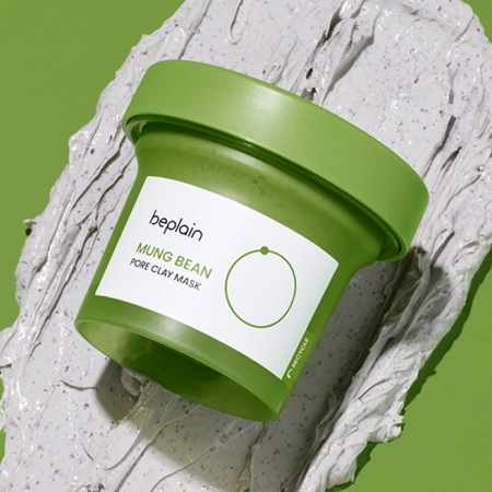 beplain - Mung Bean Pore Clay Mask - Čisticí pleťová maska - 120 ml