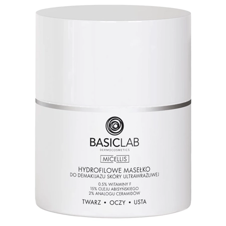 BasicLab - Micellis - Hydrofilní odličovací máslo pro ultra citlivou pleť 40 g