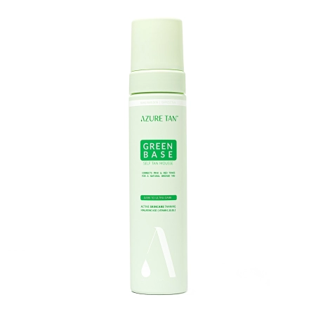 Azure Tan - Self Tan Mousse Green Base - Samoopalovací pěna na tělo - Dark to Ultra Dark - 200 ml 