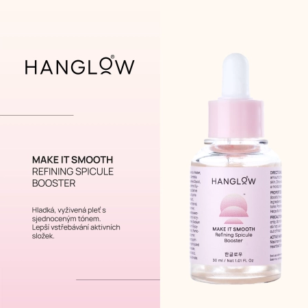 HanGlow - Make It Smooth - Refining Spicule Booster - Vyhlazující sérum s mikrojehličkami - 30 ml