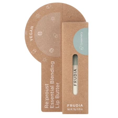 Frudia - Re:proust Essential Blending Lip Butter - Hydratační máslo na rty - Greenery - 10 g
