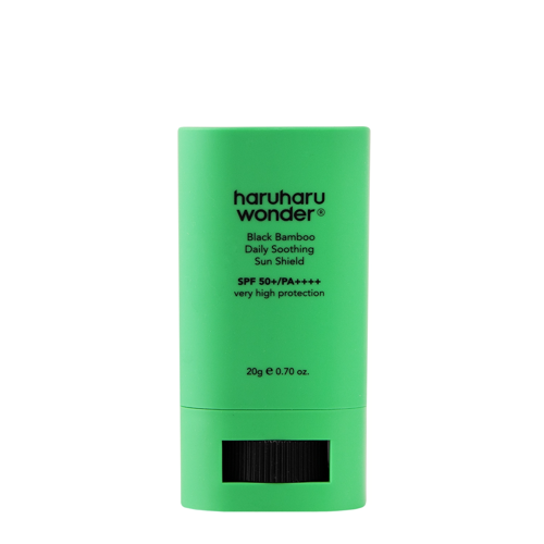 Haruharu Wonder - Black Bamboo Daily Soothing Sun Shield SPF 50+/PA++++ - Opalovací krém v tyčince - 20 g
