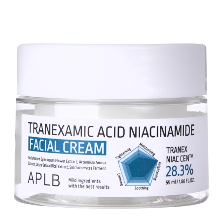 APLB - Tranexamic Acid Niacinamide Facial Cream  Krém na obličej s tranexamovou kyselinou a niacinamidem- 55 ml