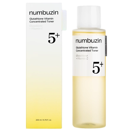 Numbuzin - No.5 Vitamin Boosting Essential Toner - Jemné, revitalizační tonikum - 200 ml