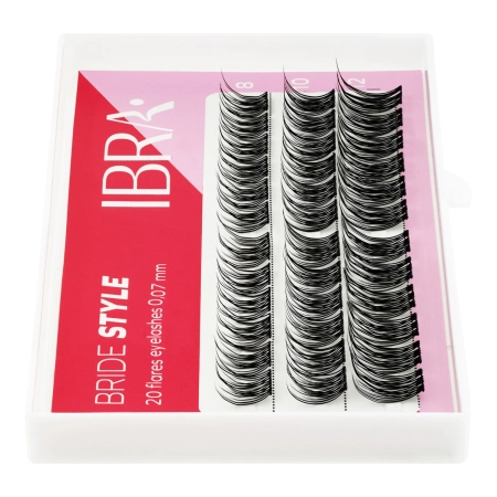 Ibra Makeup - Trsy řas Bride Style - mix - 36ks