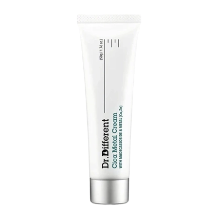 Dr.Different - CICA Metal Cream - Zklidňující krém na obličej - 50g