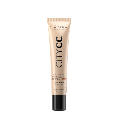 Madara - City CC CityCC Hyaluronic Anti-Pollution SPF15 - CC krém s filtrem - 02 Medium Beige - 40 ml