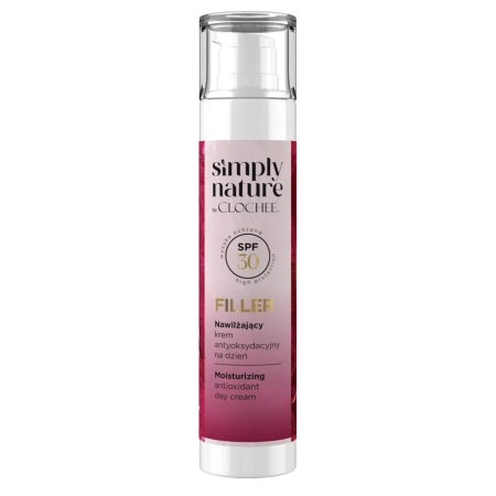 Clochee - Simply Nature Filler - SPF 30 Hydratační antioxidační denní krém - 50 ml