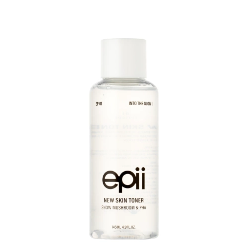 Epii - New Skin Toner Snow Mushroom & PHA - Hydratačně-exfoliační tonikum na obličej - 145 ml