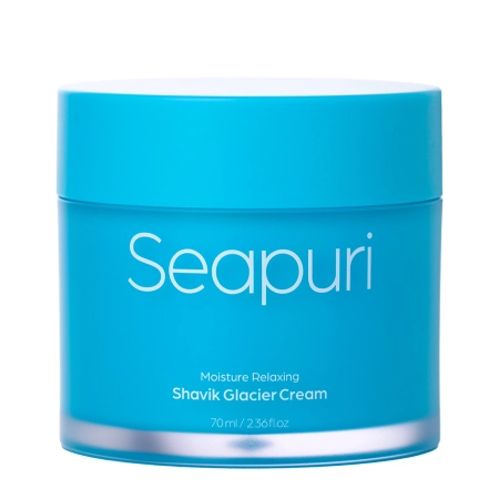 Seapuri - Shavik Glacier Cream - Zpevňující a rozjasňující krém na obličej - 70 ml