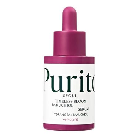 Purito Seoul - Timeless Bloom Bakuchiol Serum - Bakuchiolové sérum proti vráskám - 30 ml