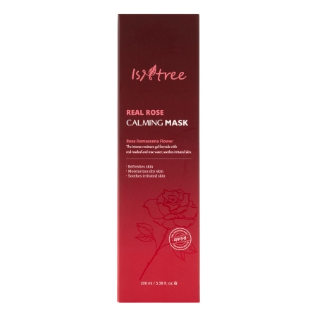 Isntree - Real Rose Calming Mask - Zklidňující maska s růží - 100 ml