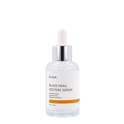 iUNIK - Black Snail Restore Serum - Regenerační sérum se šnečím slizem - 50 ml