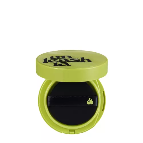 Unleashia - Healthy Green Cushion - SPF30/PA++ - 18 Seashell - Saténový make-up v houbičce - 15 g