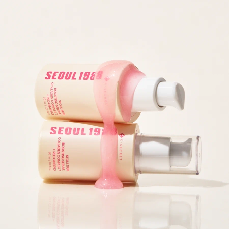 K-SECRET - SEOUL 1988 Boosting Serum : Collagen Complex 7 + Red Ginseng - Sérum s kolagenem a ženšenovým extraktem - 30 ml