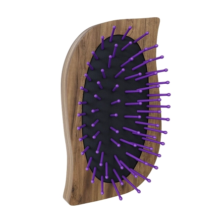 Anwen - Travel Hair Brush - Mini dřevěný kartáč na vlasy