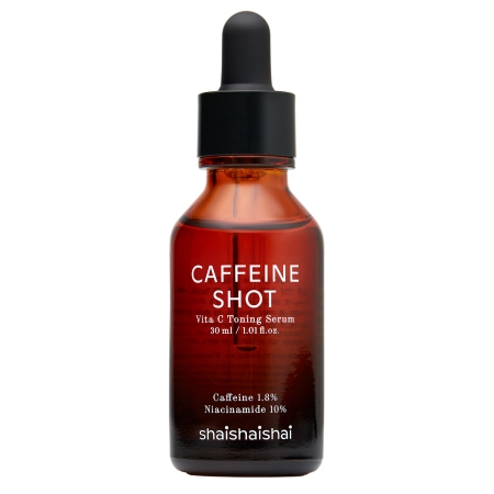 shaishaishai - Caffeine Shot Vita C Toning Serum - Kofeinové sérum na obličej - 30 ml