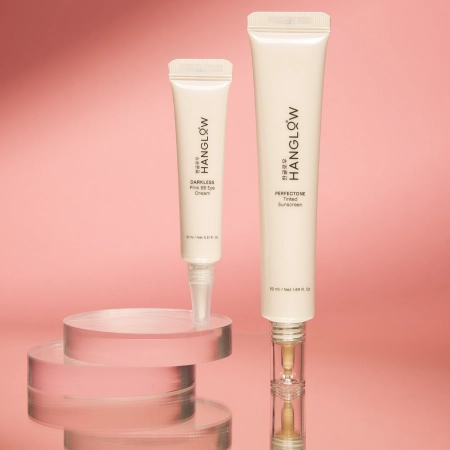 HanGlow - GlowUp Kit 01 - Oční krém 15 ml + Tónovací opalovací krém 50 ml